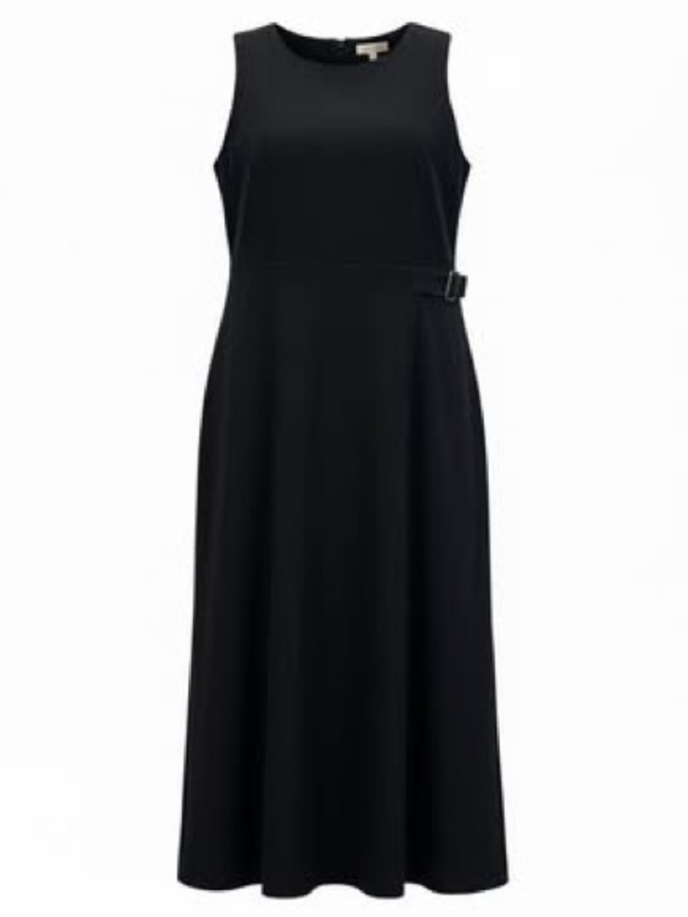 Black Faux-Wrap Microfiber Jumper- Classic Women's Layering Piece - Picture 2 of 2